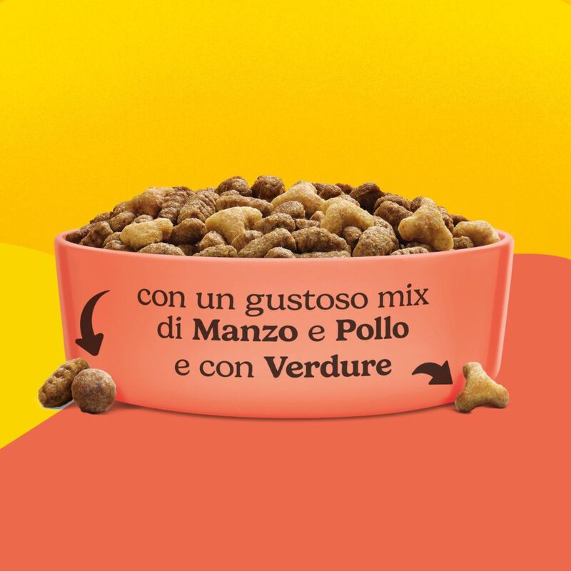 Friskies Cat Adult Mix con Manzo, Pollo e Verdure 400 gr