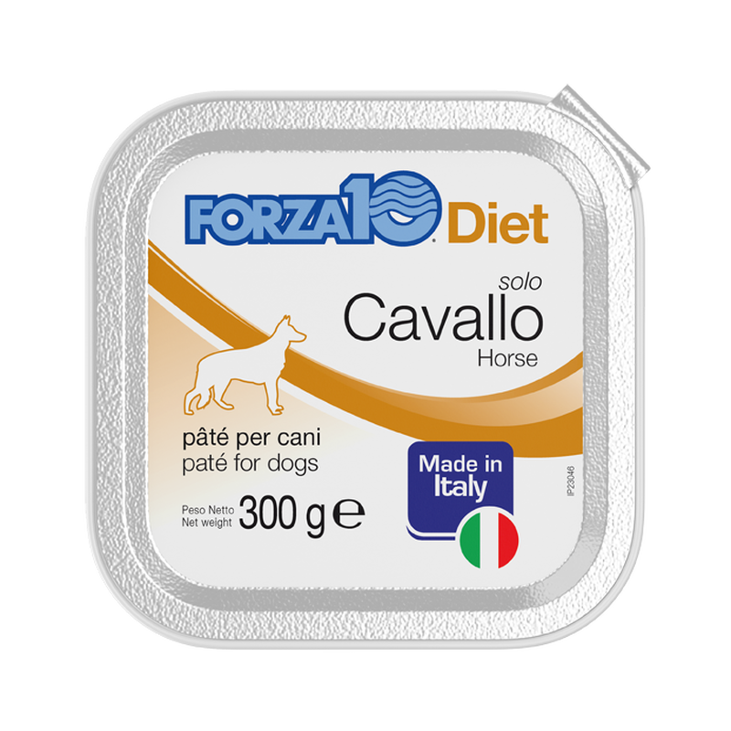 Forza 10 Mono Diet Dog pat&eacute; Solo Cavallo 300 gr