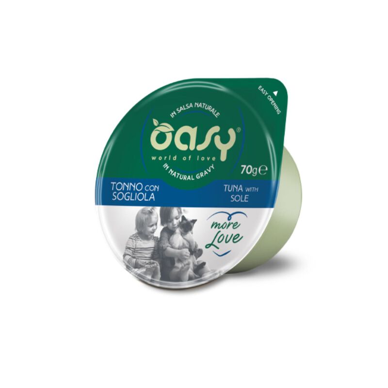 Oasy More Love Tonno con Sogliola 70 gr
