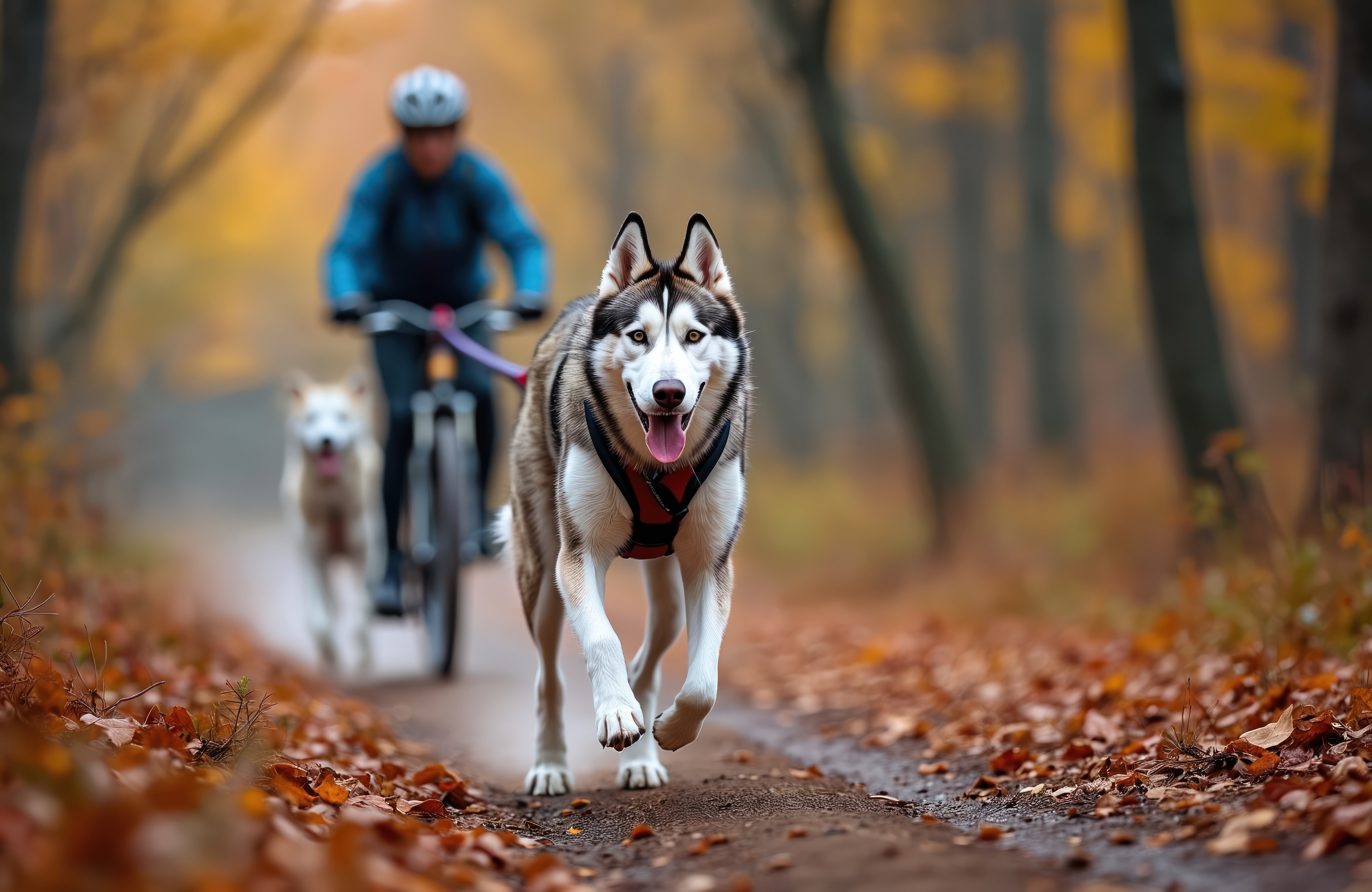 bikejoring sporti cane con bici bikejoring sporti cane con bici