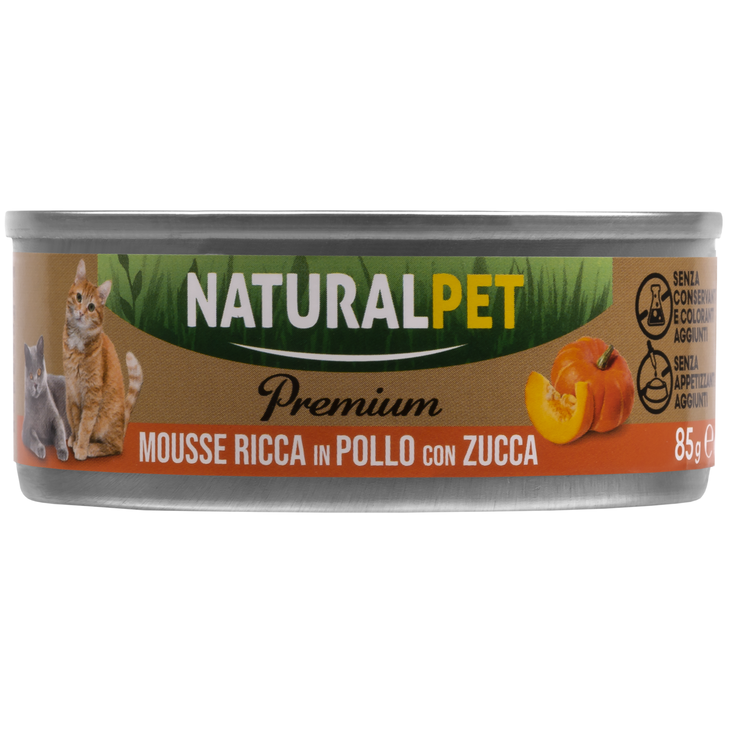 naturalpet-premium-cat-mousse-pollo-zucca-85gr naturalpet-premium-cat-mousse-pollo-zucca-85gr