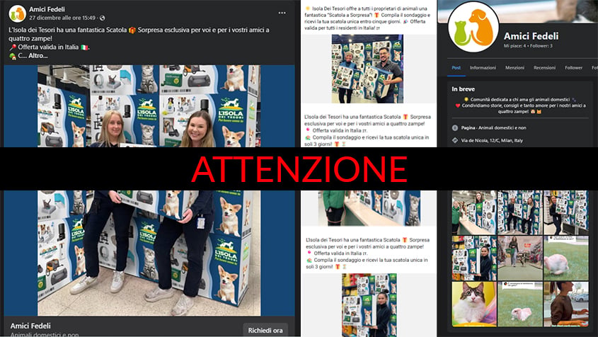 ATTENZIONE: concorso non autorizzato da L'Isola dei Tesori